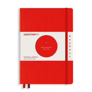 Leuchtturm1917 A5 Notebook Bauhaus Edition Dotted